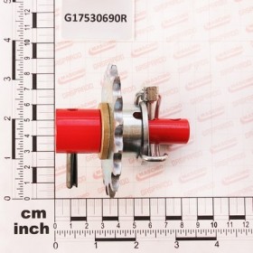 COMPL. TRANSM. PIN ON GEARBOX