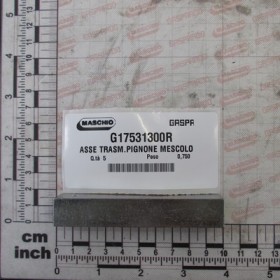 MIXER PINION TRANSMISSION AXLE