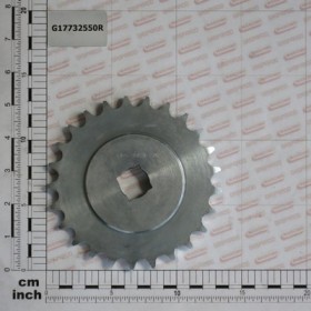 PINION Z25 5/8-3/8 SQ.20,4  ZN