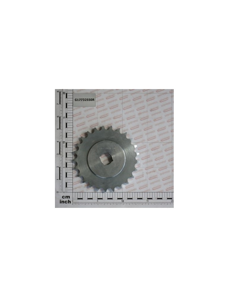 PINION Z25 5/8-3/8 SQ.20,4  ZN