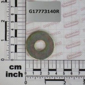 FLAT WASHER 1/2X1-1/2X10 ZN