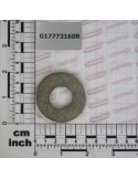 FLAT WASHER 25/32X2X10 ZN