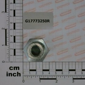 HEXAG. COLLARED SCREW BUSHING