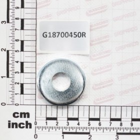 WASHER 17X45X6 GALV.ED