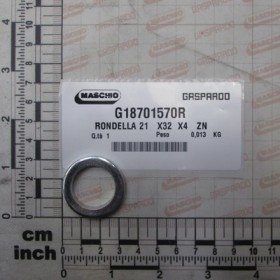 WASHER 21 X 32 X 4- GALVANIZED