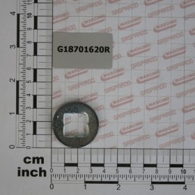 WASHER 16,5X35X3 SQ.HOLE GALV.