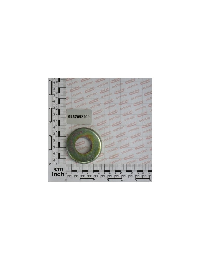 BOTTOM WASHER30,5X62X1,5X11 ZN