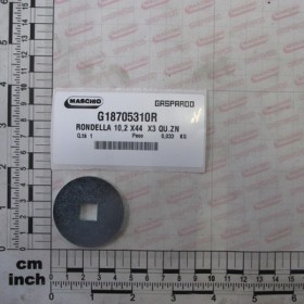 WASHER 10,2X44X3 SQ.HOLE GALV.