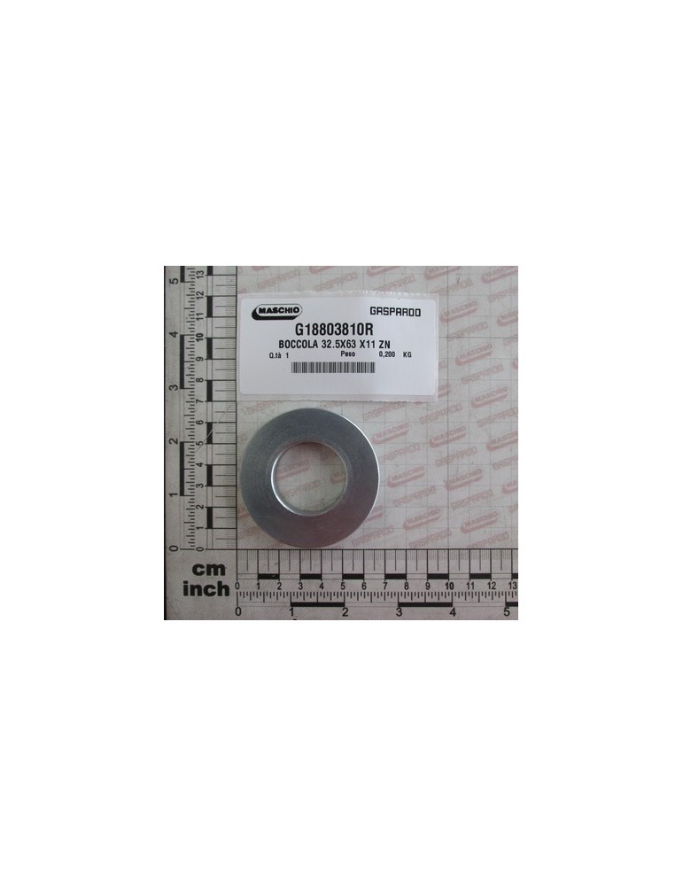 BUSHING 32,5X63 X10 GALV.