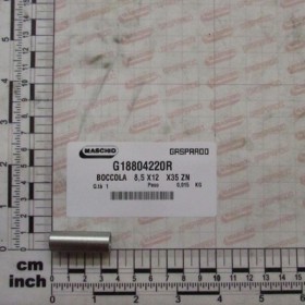 BUSHING   8,5 X12   X35 GALV.
