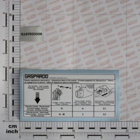 LABEL TAB.SEEDING ADJ.