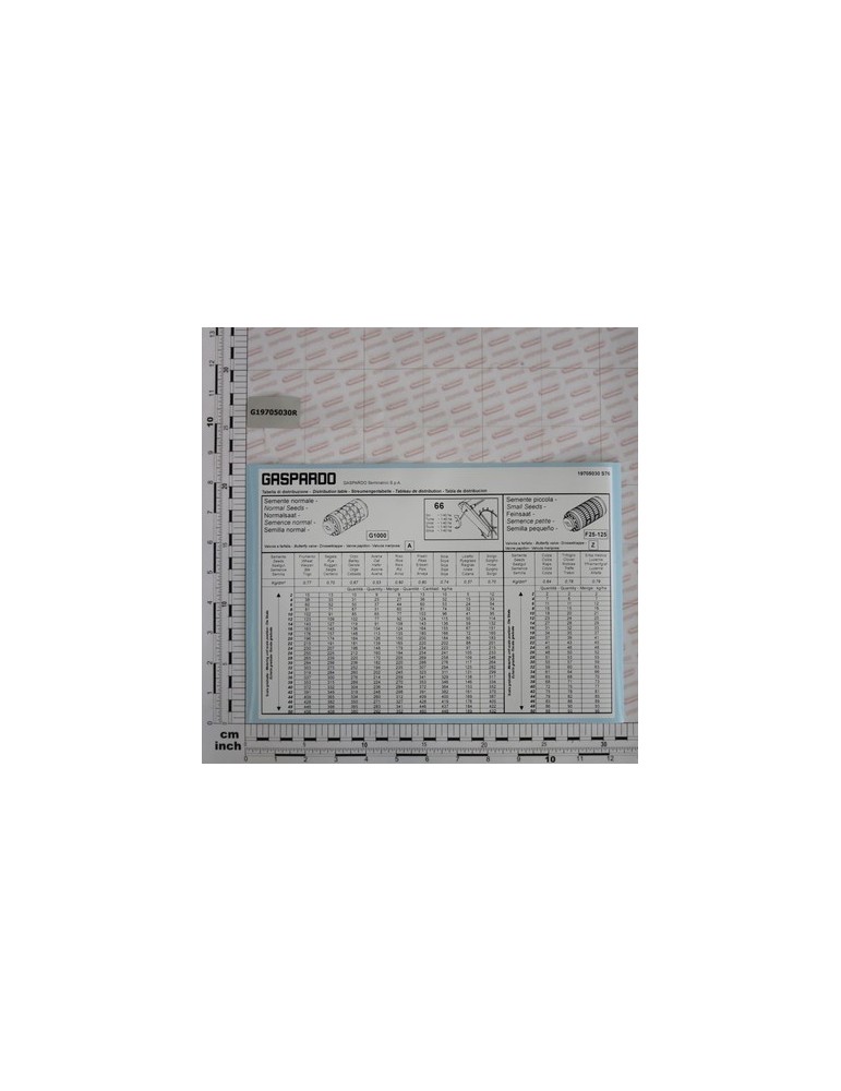 DOSER ADJUSTMENT STICKER