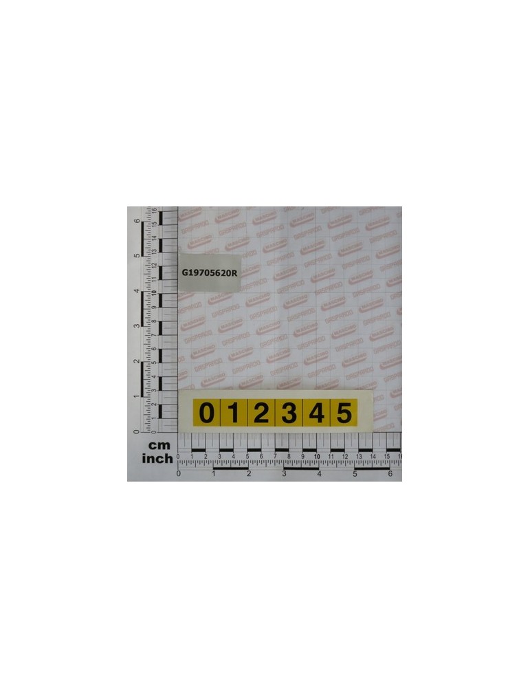0-5 ADJUSTMENT STICKER