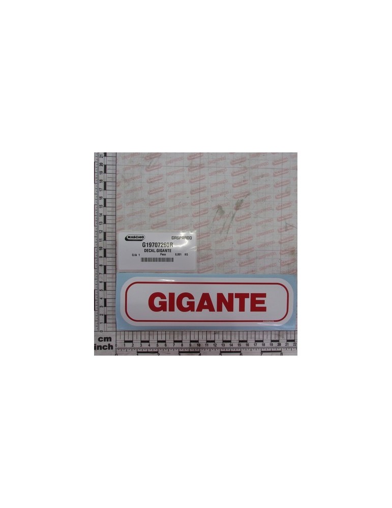 LABEL GIGANTE