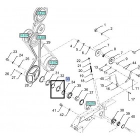 Flansa Rulment 392105