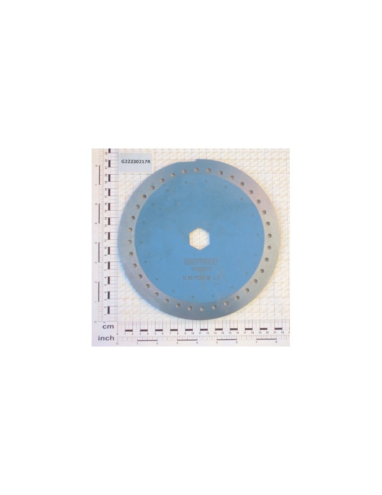 DISC 36 HOLES D.5-5 SP LM