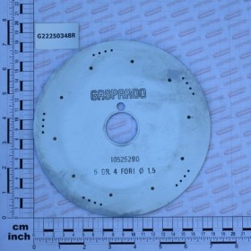 DISC 5G.4HOLES D.1.5 C.P.SV LM