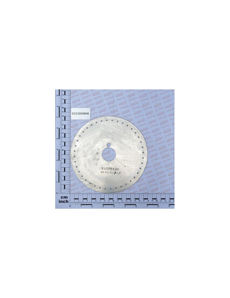 DISK 40 HOLES .D.2-1 S.P. SV L