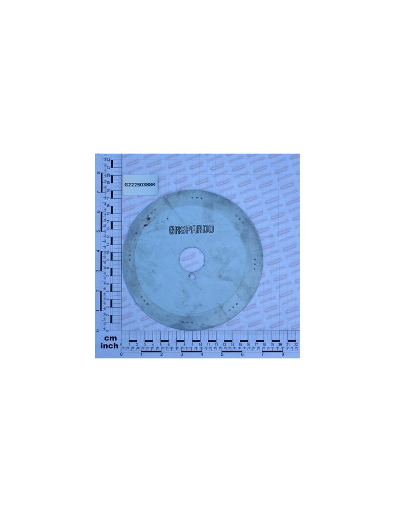 DISK 8G 3 HOLES D.1-0 S.PI.SV