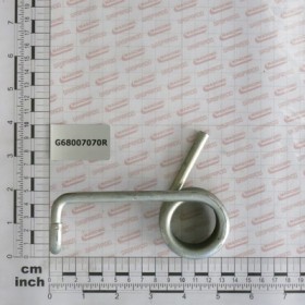 LH SOIL SCRAPER TORSION SPRING