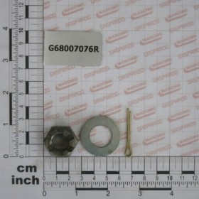 NUT, WASHER, SPLIT PIN