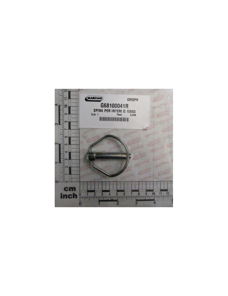 PIN D.10X63
