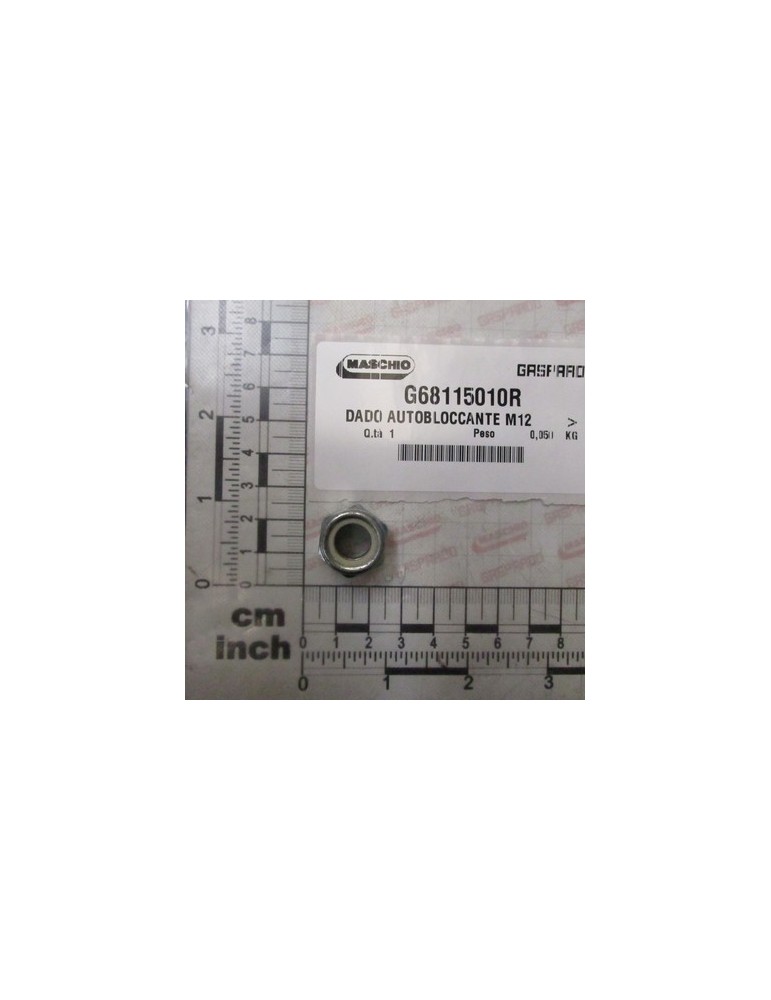 SELF-LOCKING NUT M12