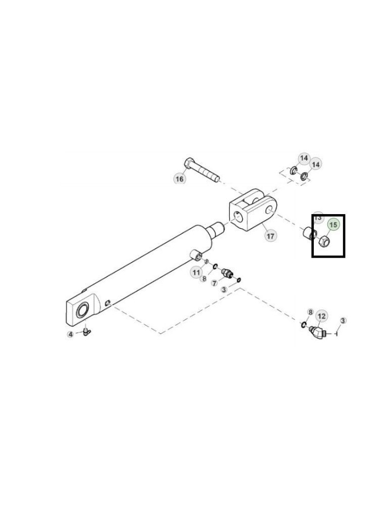 John Deere Piulita N317641