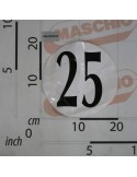 LABEL SPEED LIMIT 25KM/H