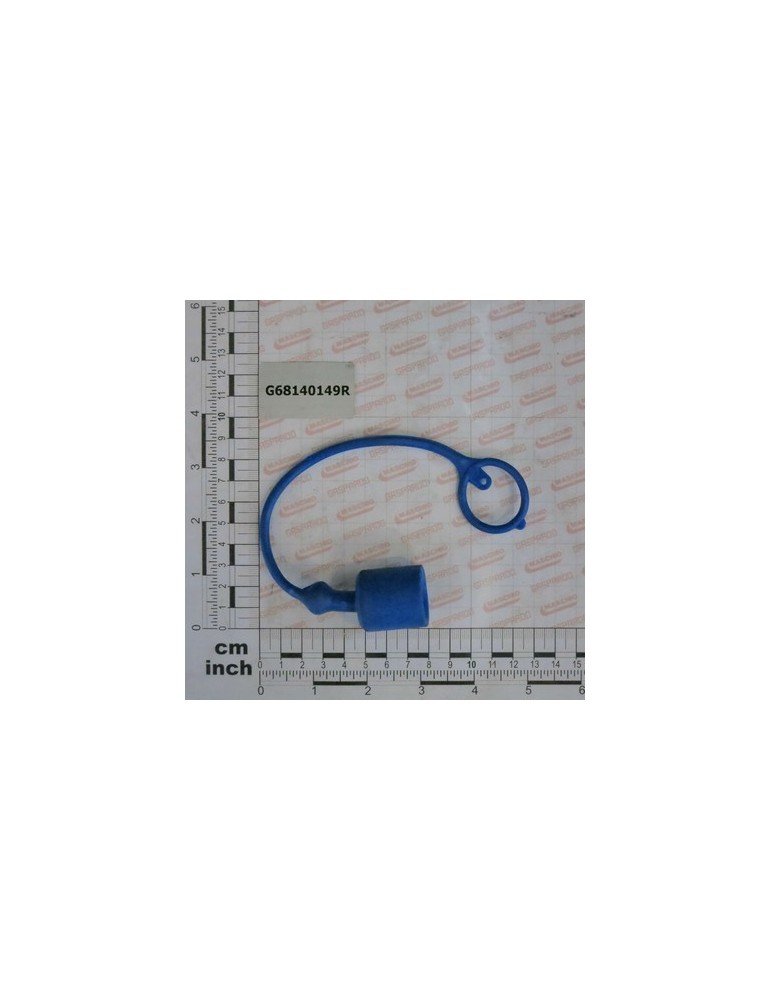 CLUTCH CAP 1/2 BLUE