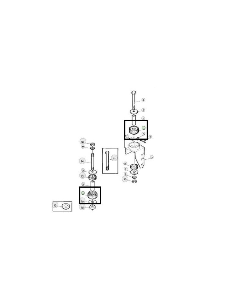 John Deere Tampon Cabina R111173