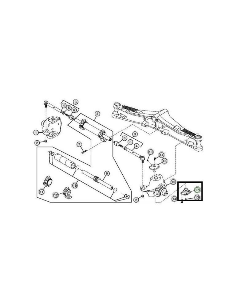 John Deere Pivot Inferior RE57472