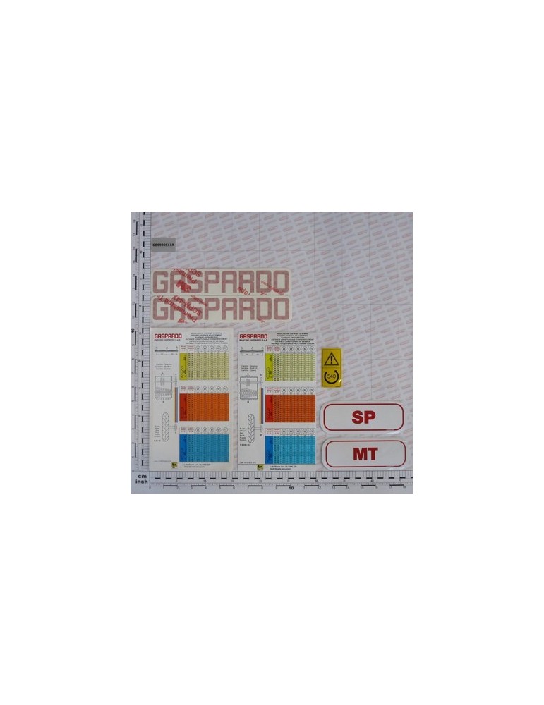 DECAL KIT SP