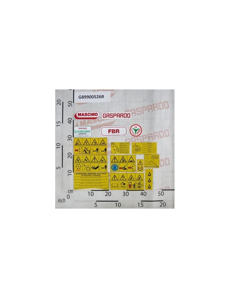 LABELS KIT FBR-FBR PLUS