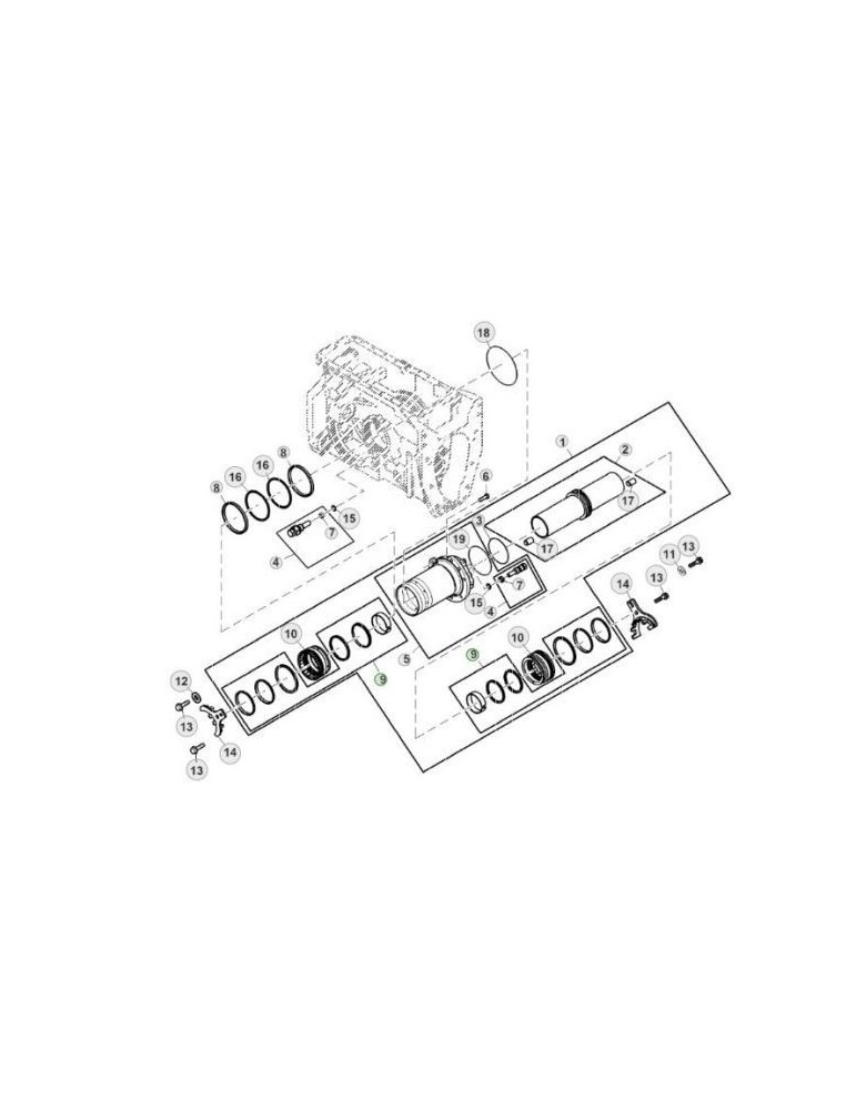 John Deere Kit Etansare RE567107