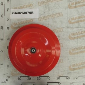 MAIN WHEEL AXLE D400 G.I.COMP.