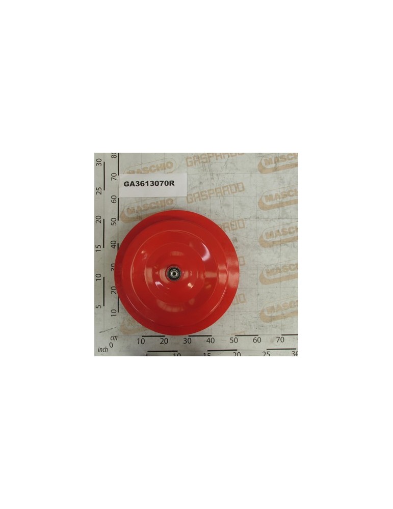 MAIN WHEEL AXLE D400 G.I.COMP.