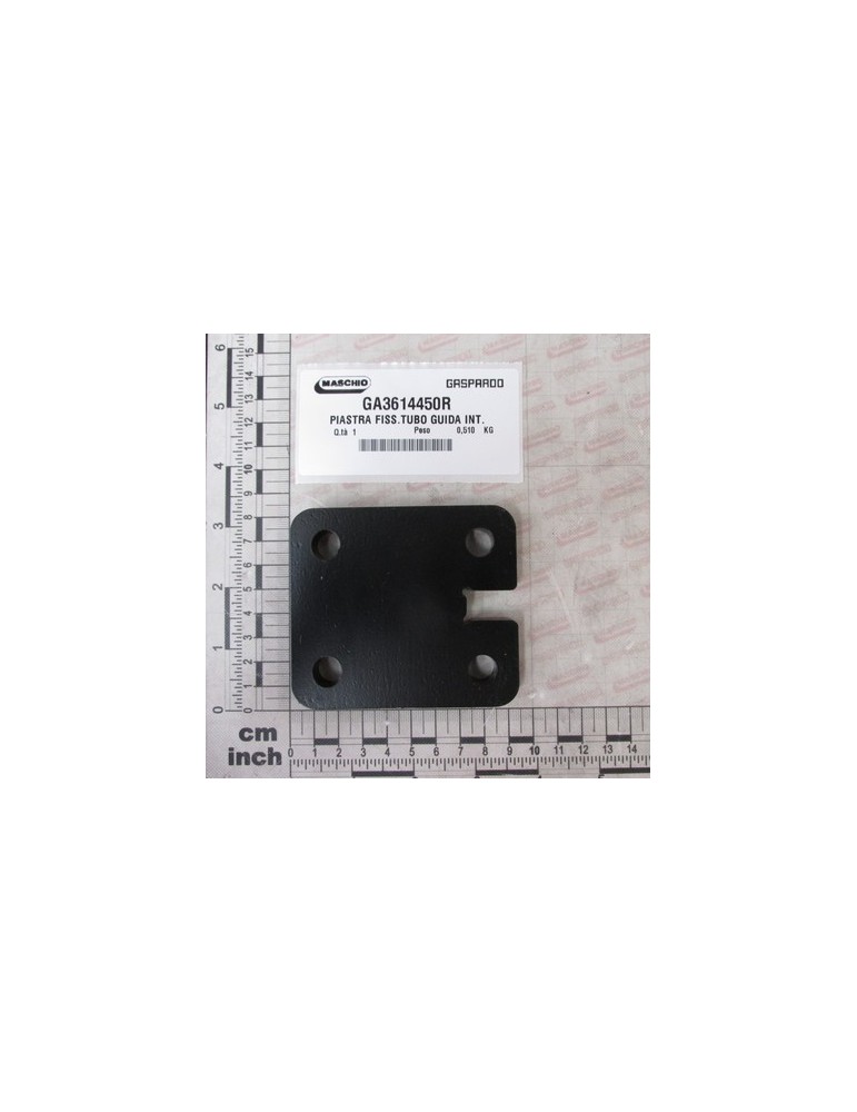 PLATE FIX.TUBE INTERNAL GUIDE