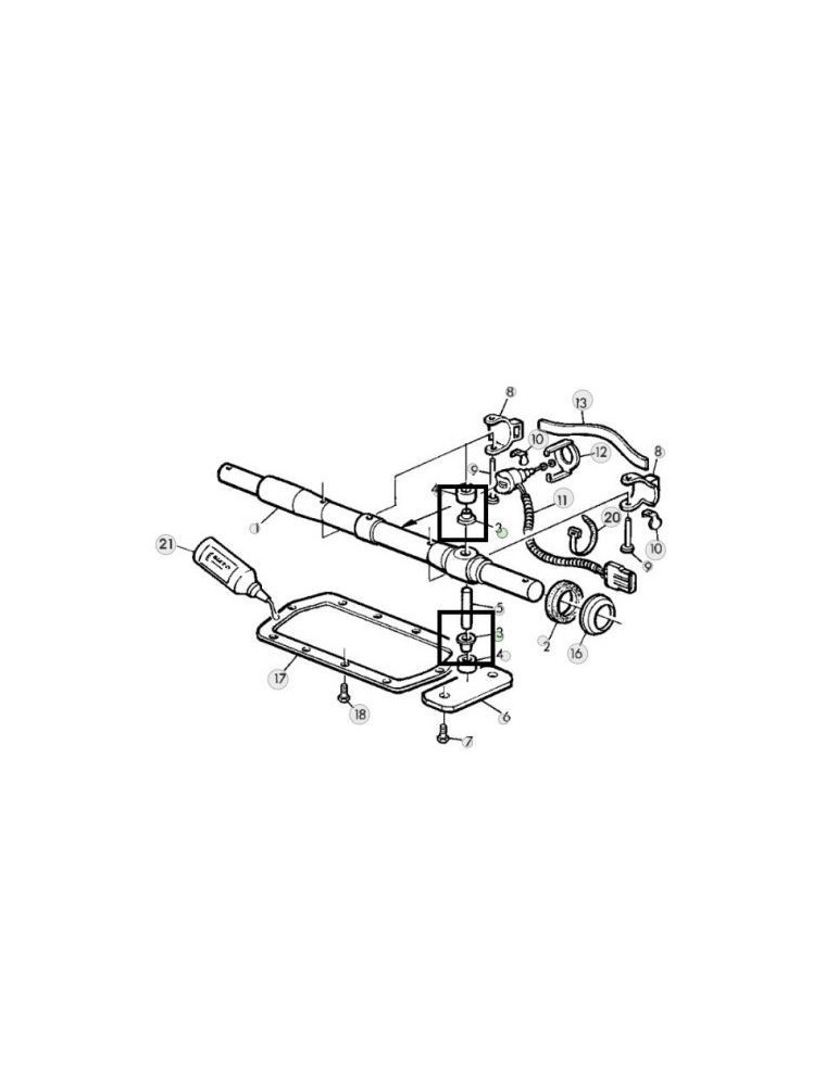 John Deere Bucsa R108088