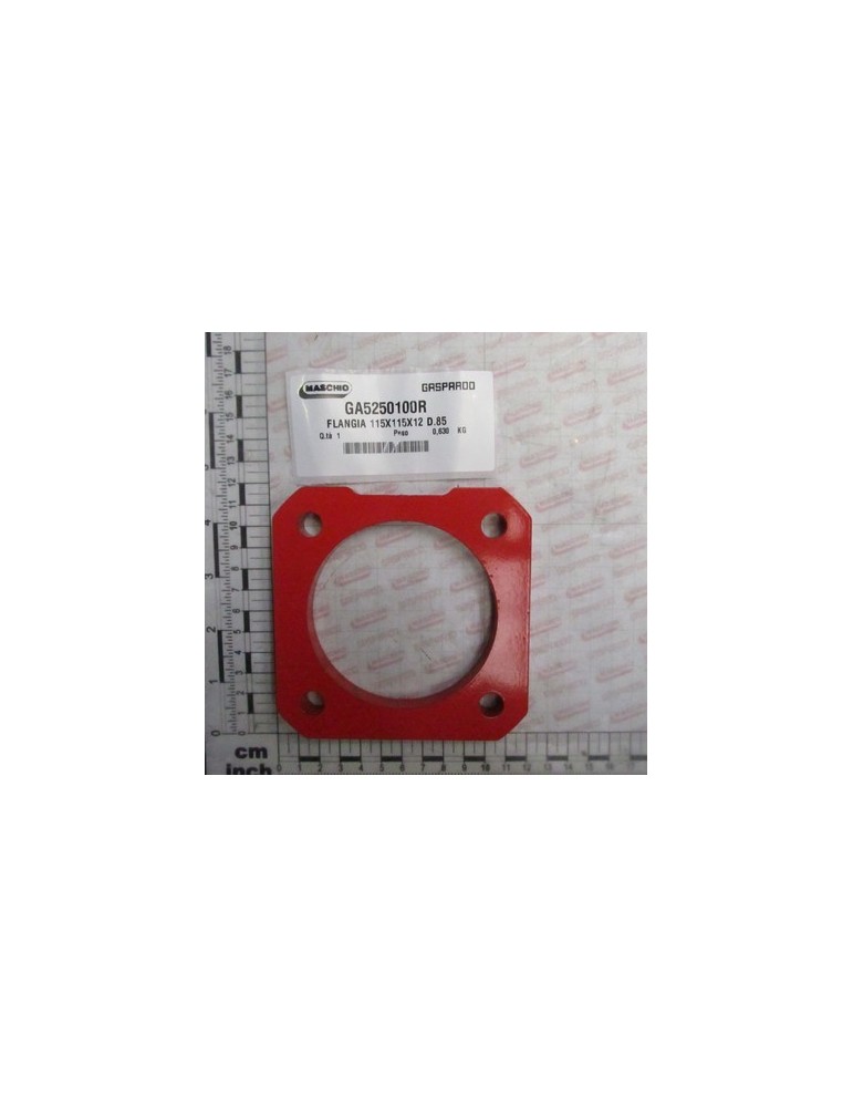 FLANGE 115X115X12 D.85