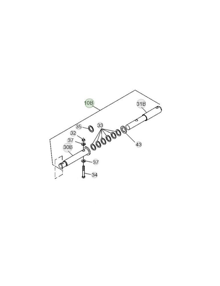 John Deere Cilindru AN305456