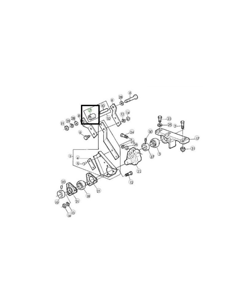 John Deere Bucsa P42100