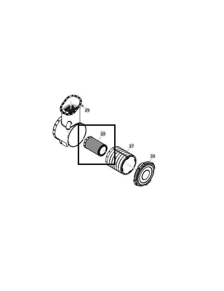 John Deere Filtru Aer Motor RE580338