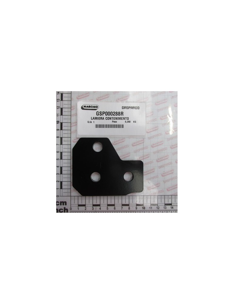 SHEET METAL OF RESTRAINT