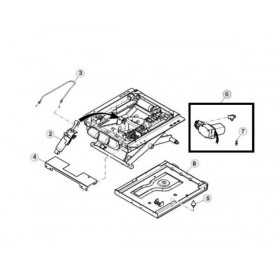 John Deere Kit Compresor Aer Scaun RE331260