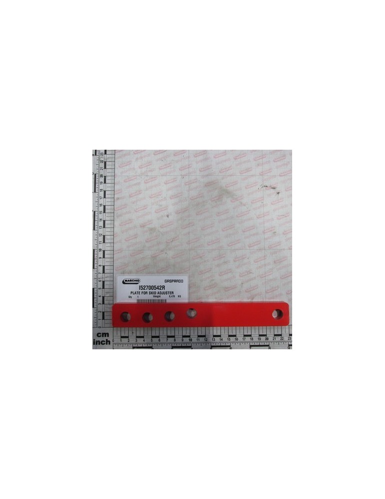 PLATE FOR SKID ADJUSTER