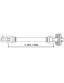 Cardan cu Ambreiaj 120 NM L1010