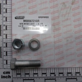 SCREW M16X1,5X55 + D.+R.