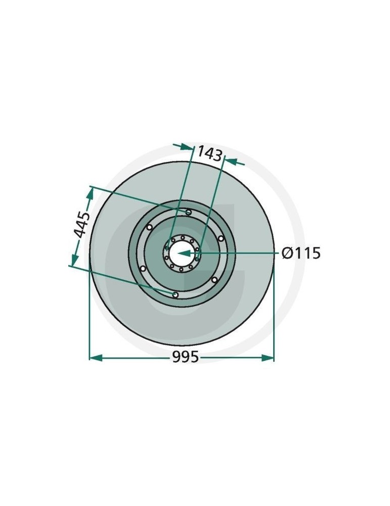Disc de Alunecare 647ET-049F