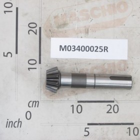 SHAFT WITH PINION Z12  M5